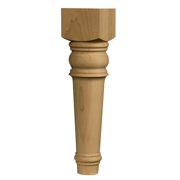 Osborne Wood Products 12 x 3 Oak Hill Sofa Leg in Alder 6170A Zoro